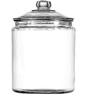 Purchase Anchor Hocking 2 Gallon Heritage Hill Glass Jar with Lid (2 piece, all glass, dishwasher safe) at Amazon.com