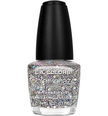 Purchase L.A. Colors Craze Nail Polish, Glitter Bomb, 0.44 Fluid Ounce at Amazon.com
