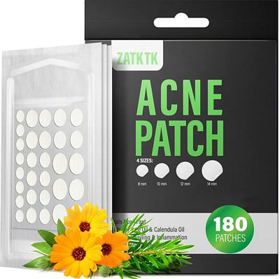Purchase Acne Pimple Patch (180 Counts 4 Sizes), Invisible Hydrocolloid Acne Patch with Tea Tree Oil & Calendula Oil, Acne Spot Healing Patch Zit Patches for Face at Amazon.com