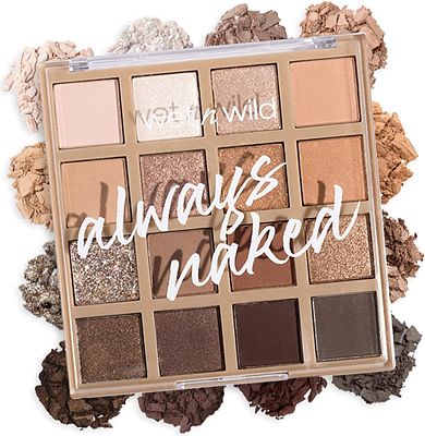 Purchase Wet n Wild Always Naked Eyeshadow Palette, Nude Neutral Eye Makeup, Blendable, Glitter, Creamy Smooth at Amazon.com