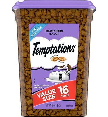 Purchase TEMPTATIONS Classic Crunchy and Soft Cat Treats, Creamy Dairy, Multiple Sizes at Amazon.com
