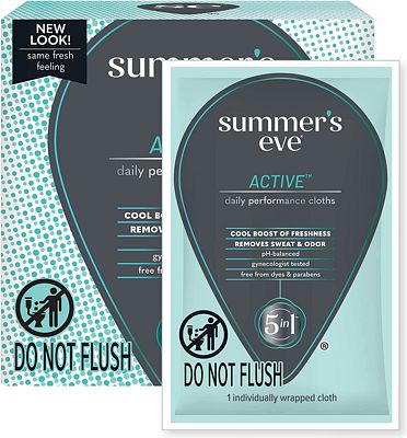Purchase Summers Eve Active Daily Perfomance Feminine Wipes, pH balanced, 14 Count at Amazon.com