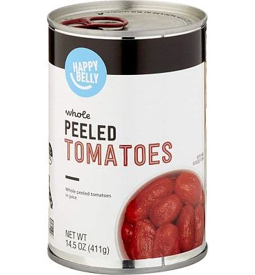 Purchase Amazon Brand - Happy Belly Whole Peeled Tomatoes, 14.5 Ounce at Amazon.com