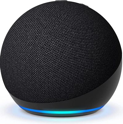 Purchase All-New Echo Dot (5th Gen, 2022 release), With bigger vibrant sound, helpful routines and Alexa, Charcoal at Amazon.com