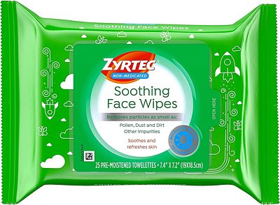 Purchase Zyrtec Children's Soothing Face Wipes at Amazon.com