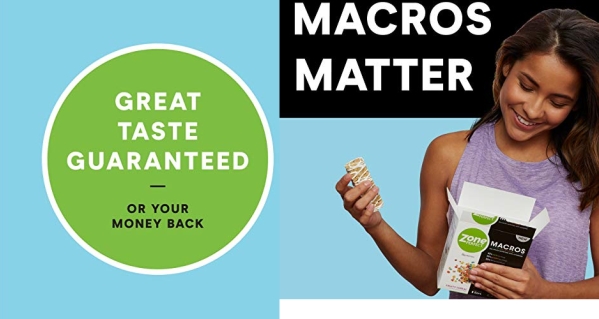 Purchase Zone Perfect Macros Protein Bars, Blueberry Maple Waffle, 20 Count on Amazon.com