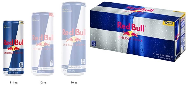 Purchase Red Bull Energy Drink, 8.4 Fl Oz (Pack of 24) on Amazon.com