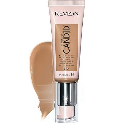 Purchase Revlon PhotoReady Candid Natural Finish Foundation, with Anti-Pollution, Antioxidant, Anti-Blue Light Ingredients, 310 Butterscotch, 0.75 fl. oz. at Amazon.com