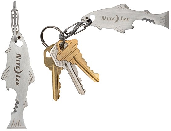 Purchase Nite Ize DoohicKey FishKey Key Tool Keychain Multi-Tool, Stainless, 1-Pack on Amazon.com