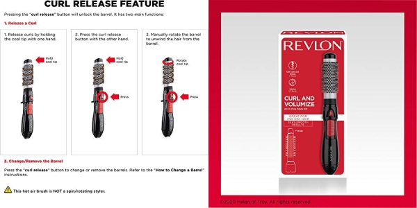 Purchase Revlon All-In-One Style Hot Air Kit, Curl and Volumize Hair, Salon-Styled Finish on Amazon.com