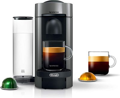 Purchase Nespresso VertuoPlus Coffee and Espresso Machine by De'Longhi, Grey at Amazon.com