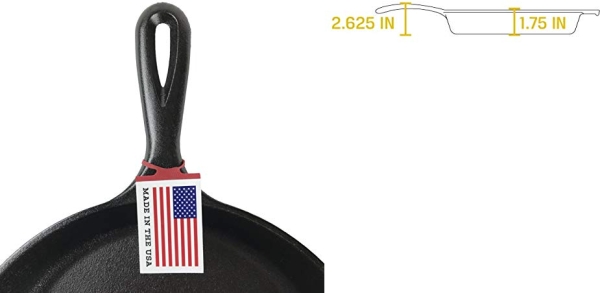 Purchase Lodge Cast Iron Grill Pan, Square, Black, 10.5 Inch on Amazon.com