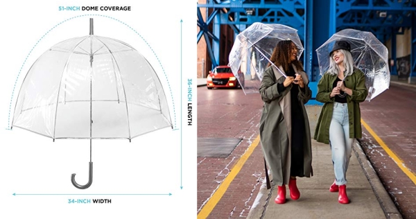 Purchase totes Women's Clear Bubble Umbrella on Amazon.com