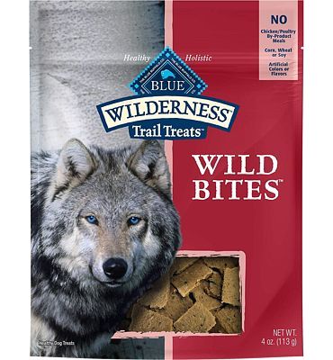 Purchase Blue Buffalo Wilderness Trail Treats Wild Bites Grain Free Soft-Moist Dog Treats at Amazon.com