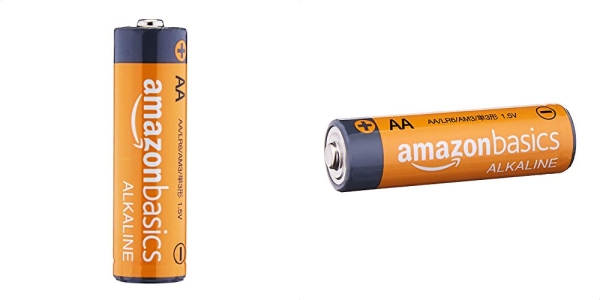 Purchase Amazon Basics 4 Pack AA Alkaline Batteries - Blister Packaging on Amazon.com