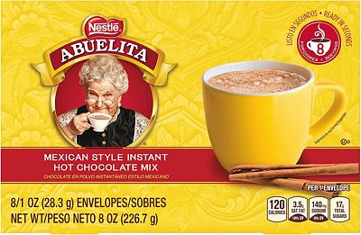 Purchase Abuelita Mexican Style Instant Hot Chocolate Drink Mix, 1 Ounce (Pack of 8) at Amazon.com