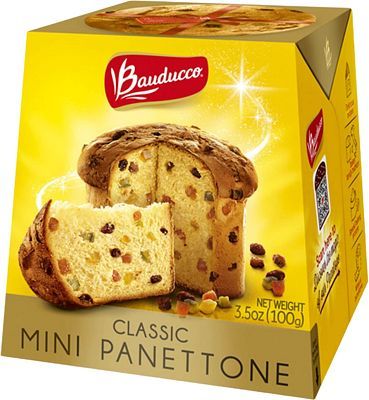 Purchase Bauducco Mini Panettone Classic - Moist & Fresh Holiday Cake - Traditional Italian Recipe With Candied Fruit & Raisins - 3.5oz at Amazon.com