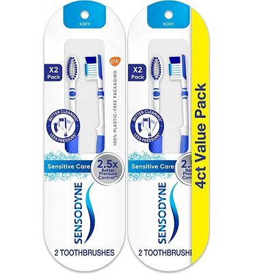 Purchase Sensodyne Sensitive Care Soft Toothbrush - 4 Count at Amazon.com