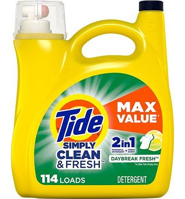 Purchase Simply Liquid Laundry Detergent, Daybreak Fresh, 165 Oz, 114 Loads at Amazon.com