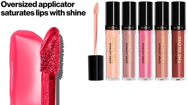 Purchase Lip Gloss Set by Revlon, Super Lustrous 5 Piece Gift Set, Non-Sticky, High Shine, Cream & Pearl Finishes, Pack of 5 on Amazon.com