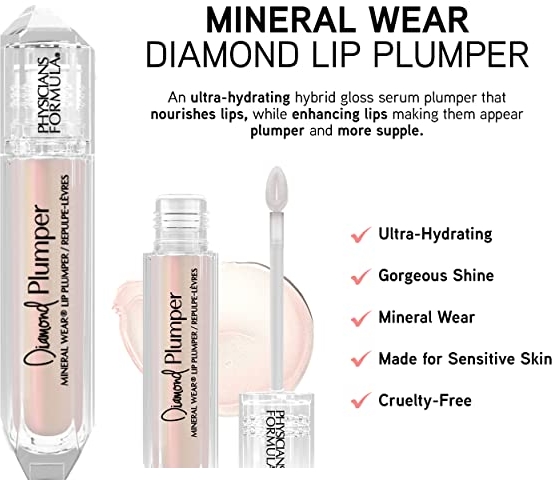 Purchase Physicians Formula Mineral Wear Diamond Plumper Light Pink Princess Cut on Amazon.com
