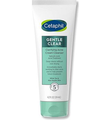Purchase Cetaphil Acne Face Wash, Gentle Clear Clarifying Acne Cream Cleanser for Sensitive Skin, 4.2oz at Amazon.com