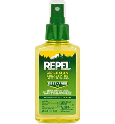 Purchase Repel Lemon Eucalyptus Natural Mosquito Repellent, 4-Ounce Pump Spray at Amazon.com