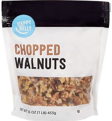 Purchase Amazon Brand - Happy Belly Chopped Walnuts, 16 Ounce at Amazon.com