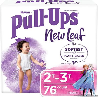 Purchase Pull-Ups New Leaf Girls' Disney Frozen Potty Training Pants Training Underwear, 2T-3T, 76 Ct at Amazon.com