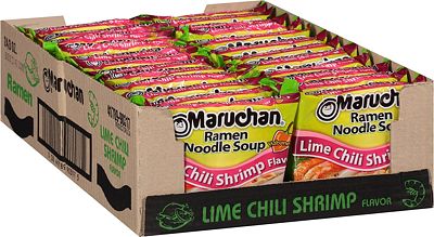 Purchase Maruchan Ramen Lime Chili Shrimp Flavor, 3.0 Oz, Pack of 24 at Amazon.com