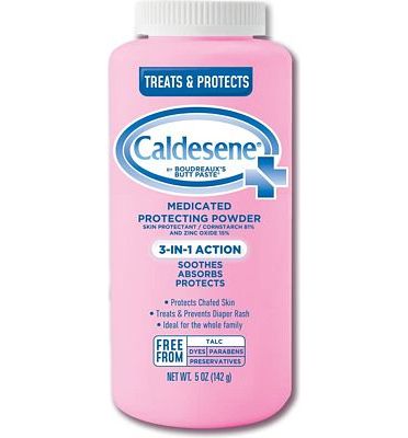 Purchase Caldesene Medicated Protecting Powder, Cornstarch & Zinc Oxide, Talc Free, 5oz at Amazon.com