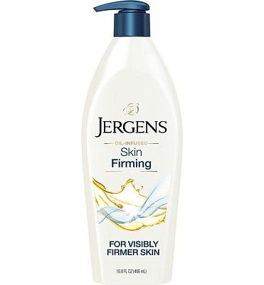 Purchase Jergens Skin Firming Body Lotion for Dry to Extra Dry Skin, Skin Tightening Cream with Collagen and Elastin, Instantly Moisturizes Dry Skin, Dermatologist Tested, Hydralucence Blend Formula, 16.8 oz at Amazon.com
