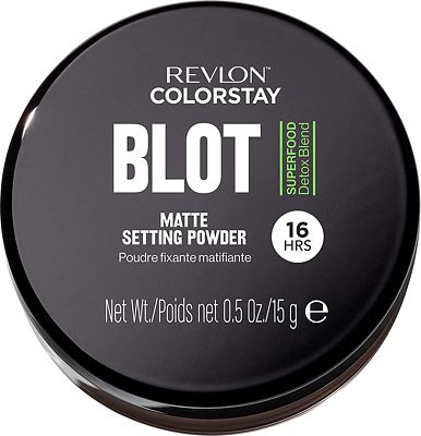 Purchase Revlon ColorStay Blot Face Powder, Mattifying, Blurring & Oil Absorbing Setting Powder, Absorb Sebum, Blurs Imperfections and Reduces Pore Appearance, 0.5 oz at Amazon.com
