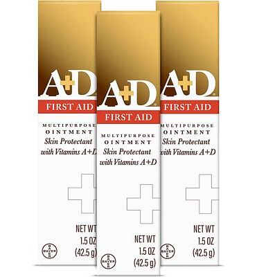 Purchase A+D First Aid Ointment, Multipurpose Dry Skin Moisturizer and Skin Protectant, 1.5 Oz (Pack of 3) at Amazon.com