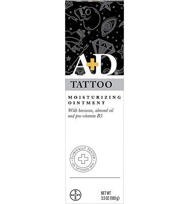 Purchase A&D Tattoo Skin Moisturizing Ointment, Skin Moisturizer with Beeswax, Almond Oil and Pro- Vitamin B5 - 3.5 Oz Tube at Amazon.com