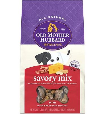 Purchase Wellness Natural Dog Treats, Crunchy Biscuits, Mini Size, 20 oz bag at Amazon.com