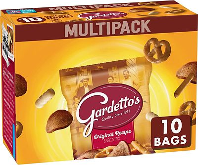 Purchase Gardetto's Snack Mix, Original Recipe, Multipack Snack Bags, 1.75 oz, 10 ct at Amazon.com