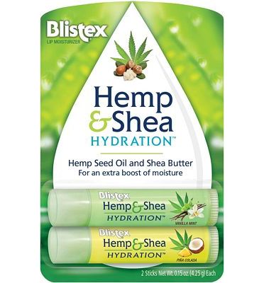 Purchase Blistex Hemp & Shea Hydration, 2 count at Amazon.com