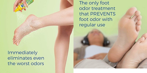 Purchase Dr. Scholl's Probiotic Foot Spray 4oz Immediately Eliminates and Prevents Odors from Returning Shoe Deoderizer, 4 Ounce on Amazon.com