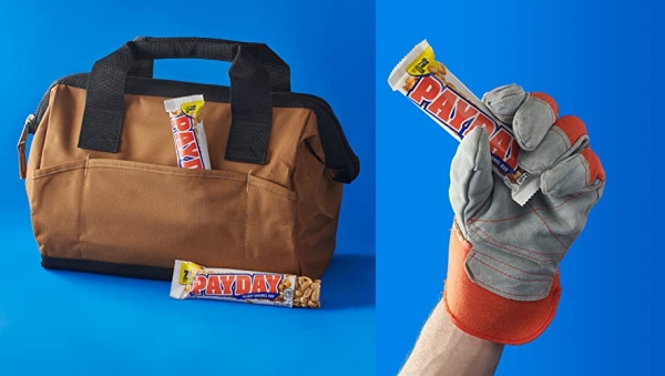 Purchase PAYDAY Peanut Caramel Candy, Bulk, Individually Wrapped, 1.85 oz Bars (24 Count) on Amazon.com
