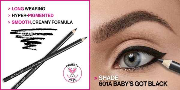 Purchase wet n wild Color Icon Kohl Liner Pencil, Baby's Got Black, 0.04 Ounce on Amazon.com