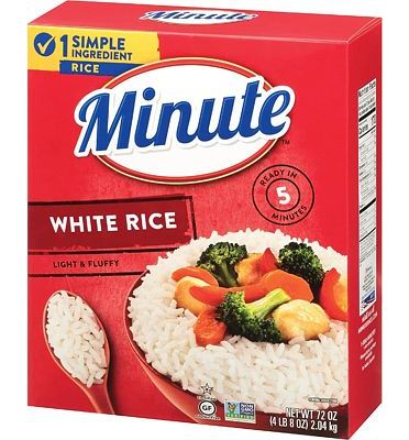 Purchase Minute White Rice, Instant White Rice for Quick Dinner Meals, 72-Ounce Box at Amazon.com