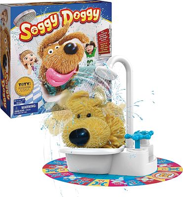 Purchase Soggy Doggy, The Showering Shaking Wet Dog Award-Winning Kids Game Board Game for Family Night Fun Games for Kids Toys & Games, for Kids Ages 4 and up at Amazon.com