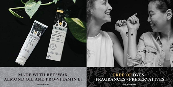 Purchase A&D Tattoo Skin Moisturizing Ointment, Skin Moisturizer with Beeswax, Almond Oil and Pro- Vitamin B5 - 3.5 Oz Tube on Amazon.com