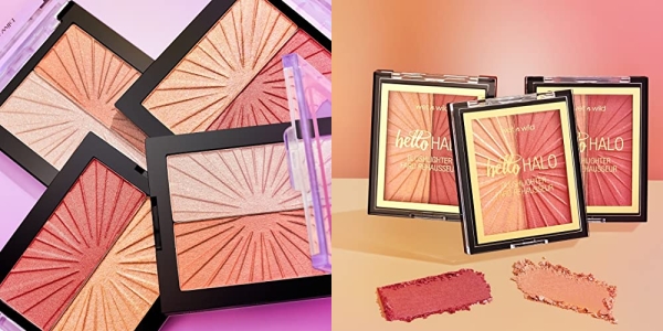 Purchase Wet n Wild MegaGlo Blushlighter, Blendable Blush & Highlighter Set, Shimmery Metallic Finish, I Met Someone on Amazon.com