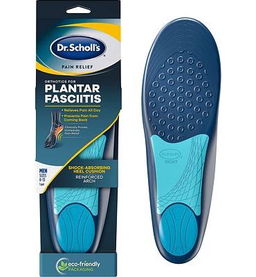 Purchase Dr. Scholls Plantar Fasciitis Pain Relief Orthotics for Men's Trim to Fit: 8-13 at Amazon.com