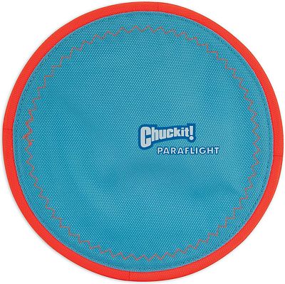 Purchase ChuckIt! Paraflight Flyer Dog Frisbee Toy Floats On Water; Gentle On Dog's Teeth And Gums; Large at Amazon.com