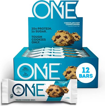 Purchase ONE Protein Bars, Chocolate Chip Cookie Dough, 2.12 oz (12 Pack) at Amazon.com