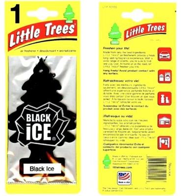 Purchase Little Trees Car Air Freshener, Hanging Paper Tree for Home or Car, Black Ice, 3 Pack at Amazon.com