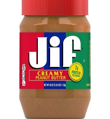 Purchase Jif Creamy Peanut Butter, 40 Ounces (Pack of 4) at Amazon.com